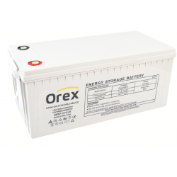 Orex 12V 240Ah (20Hr) Vrla Deep Cycle Jel Akü (522x239x222mm)